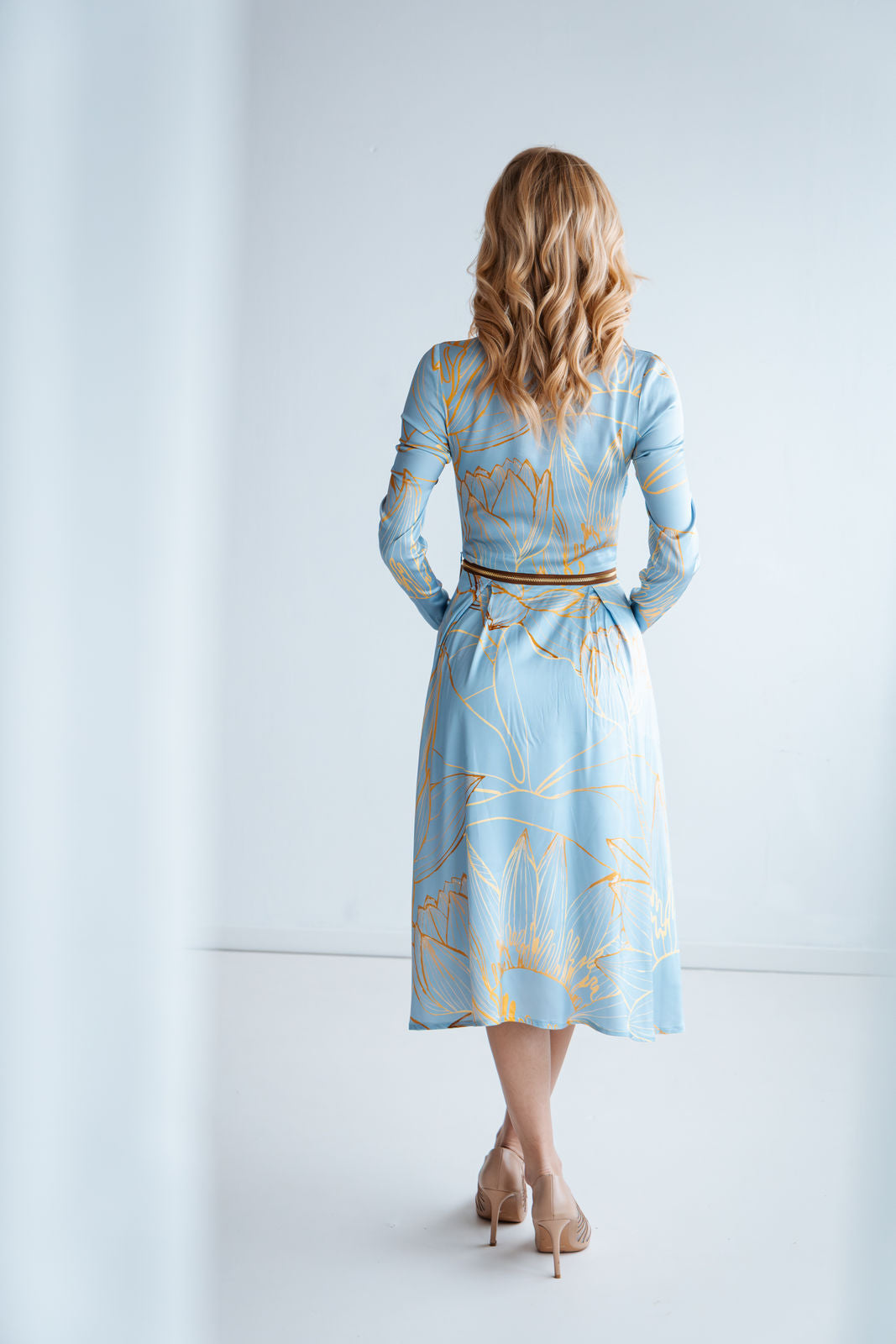 Zip-Off-Kleid langärmlig
